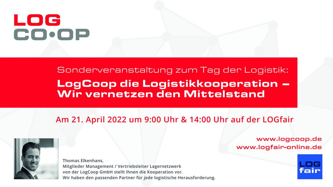 LogCoop stellt sich vor am Tag der Logistik 2022